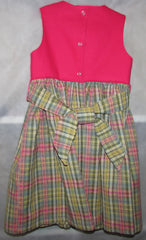 Pink and Plaid Dress