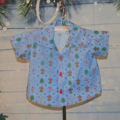 Boys Christmas Print Shirt