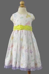 Girls Animal Print Party Dress