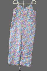 Childs Floral Print Jumpsuit