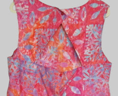 Girls Tie Dye Open Back Dress