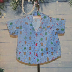 Boys Christmas Print Shirt