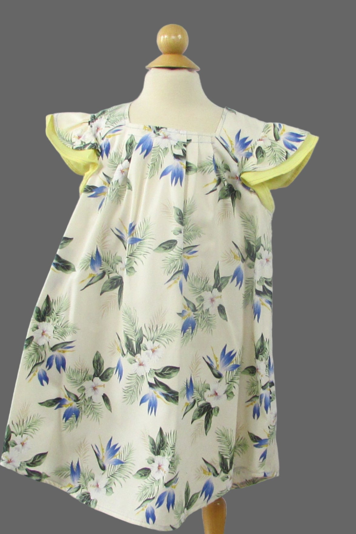 Childs Bird of Prey Floral Sundress