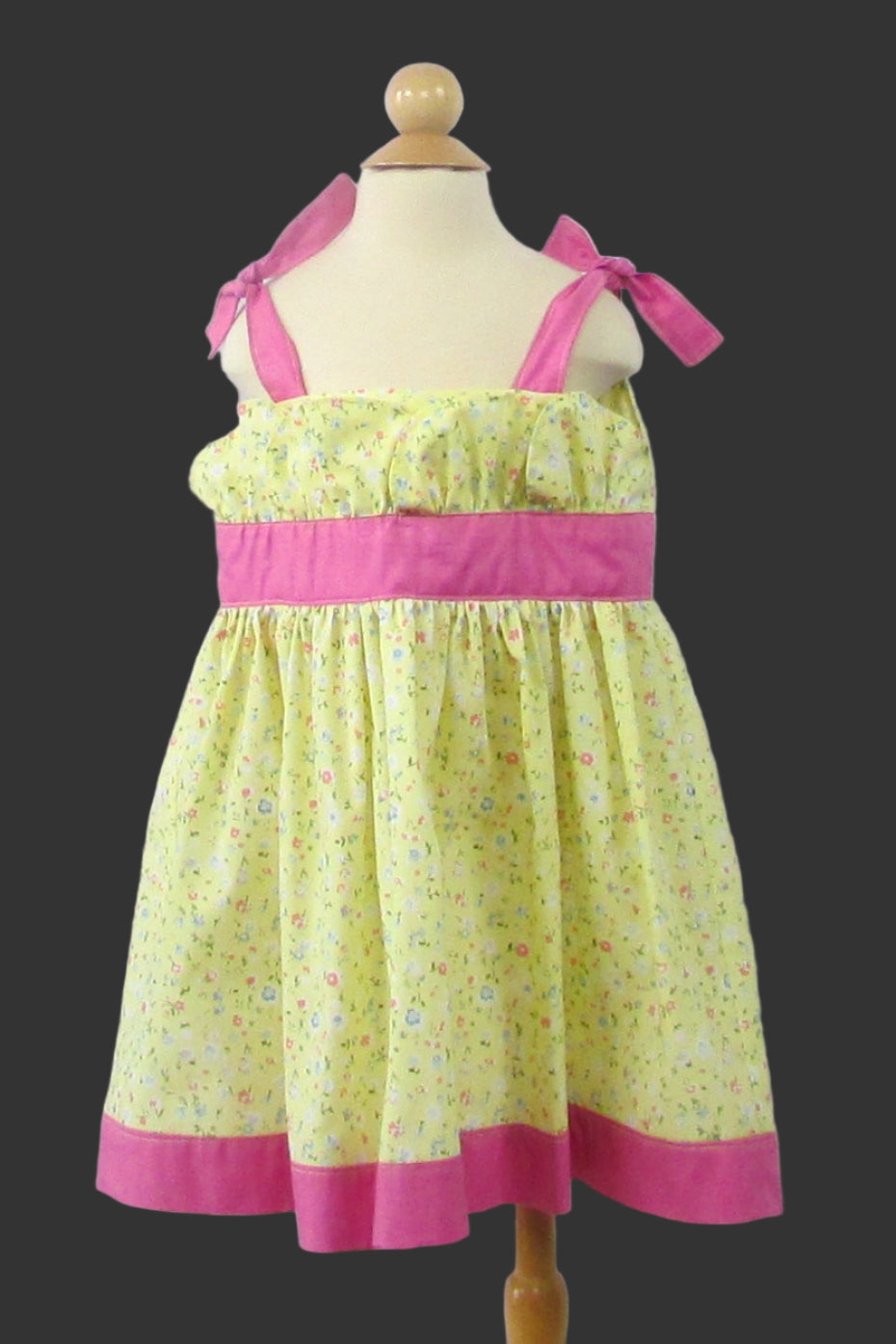 Girls Shoulder Tie Sundress