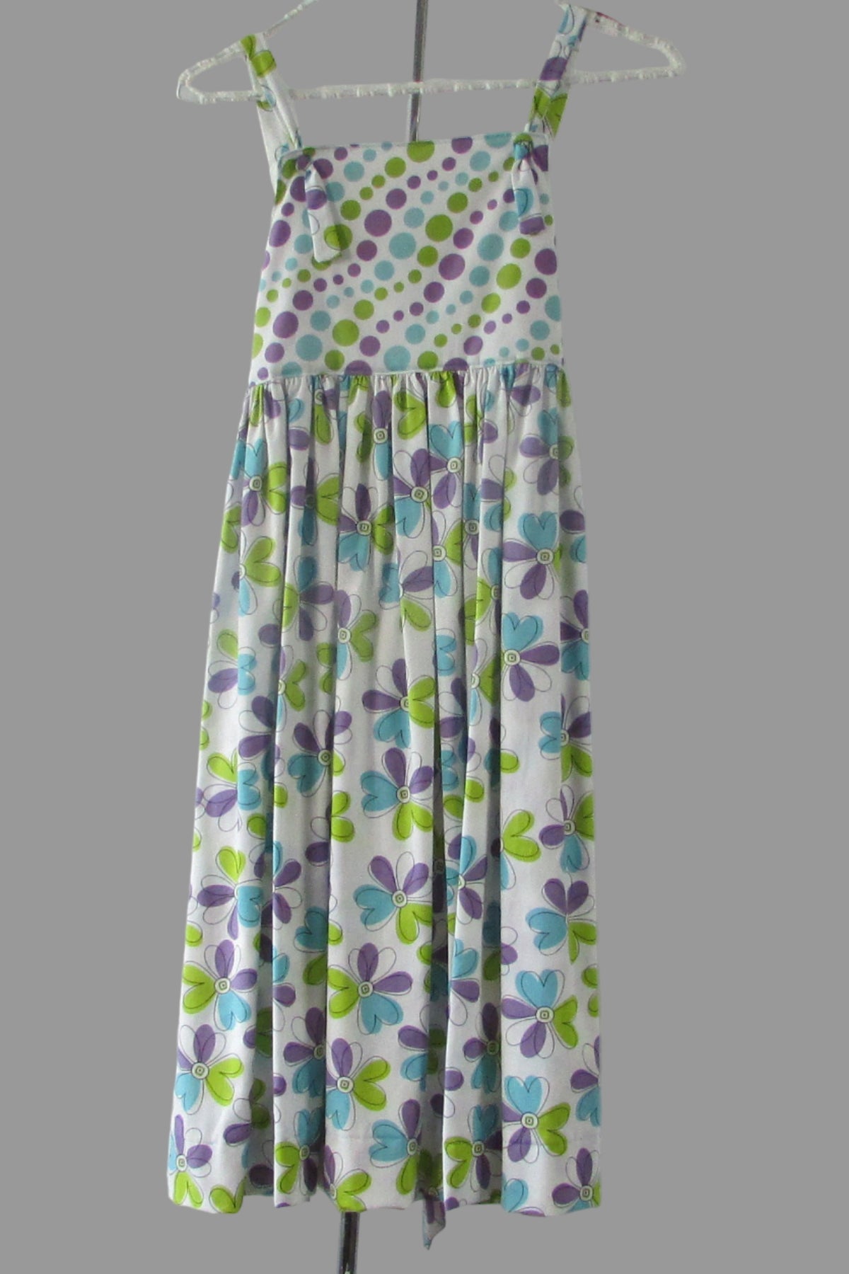 Girls Floral Print Sundress