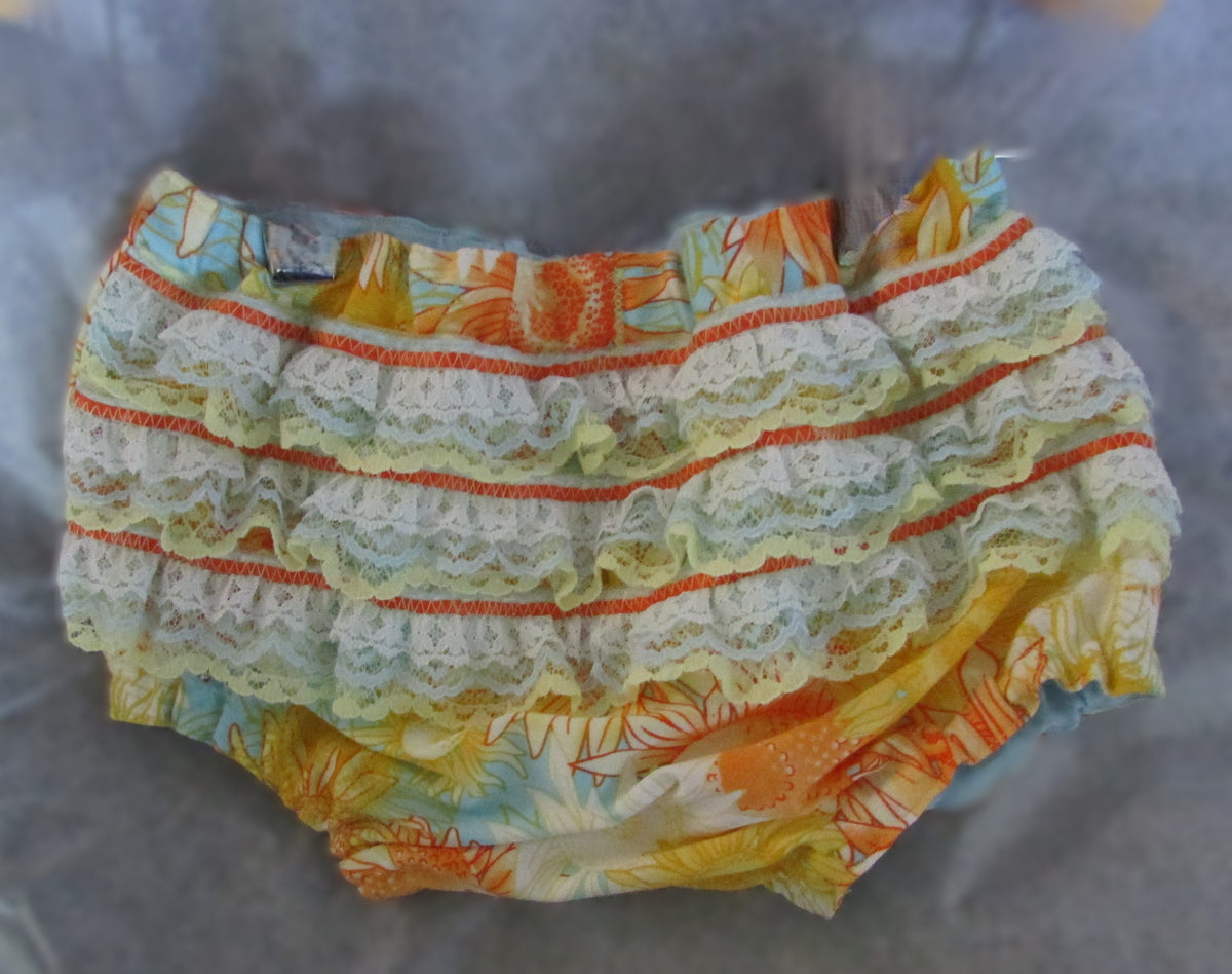 Sunflower Diaper cover